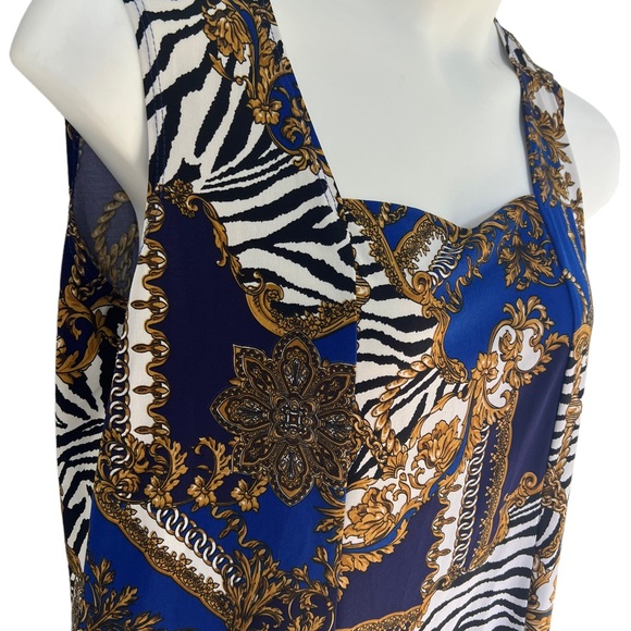 Anthony ladies sleeveless square neck blouse size Large - Picture 3 of 10